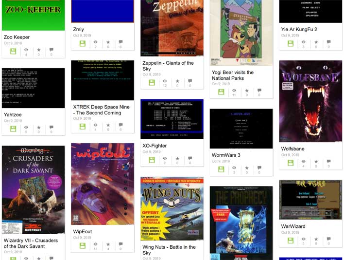 ms dos games
