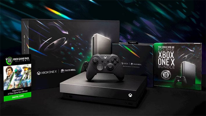Xbox One X Taco Bell Promotion