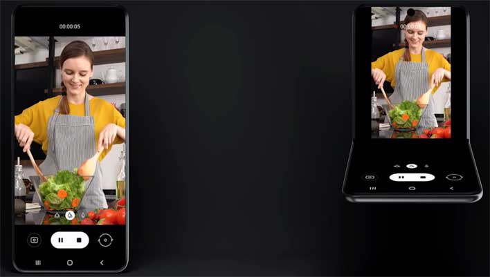 Samsung дразнит концепт совершенно нового компактного складного смартфона