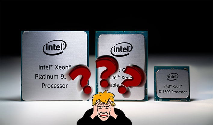 Intel Xeon Platinum 9200 Question Mark