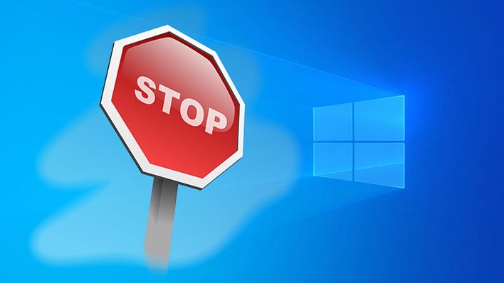 Windows 10 Stop