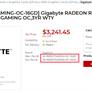 Gigabyte Radeon RX 6950 XT Retail Leak Reveals Eye Popping Price In Line With A 3090 Ti
