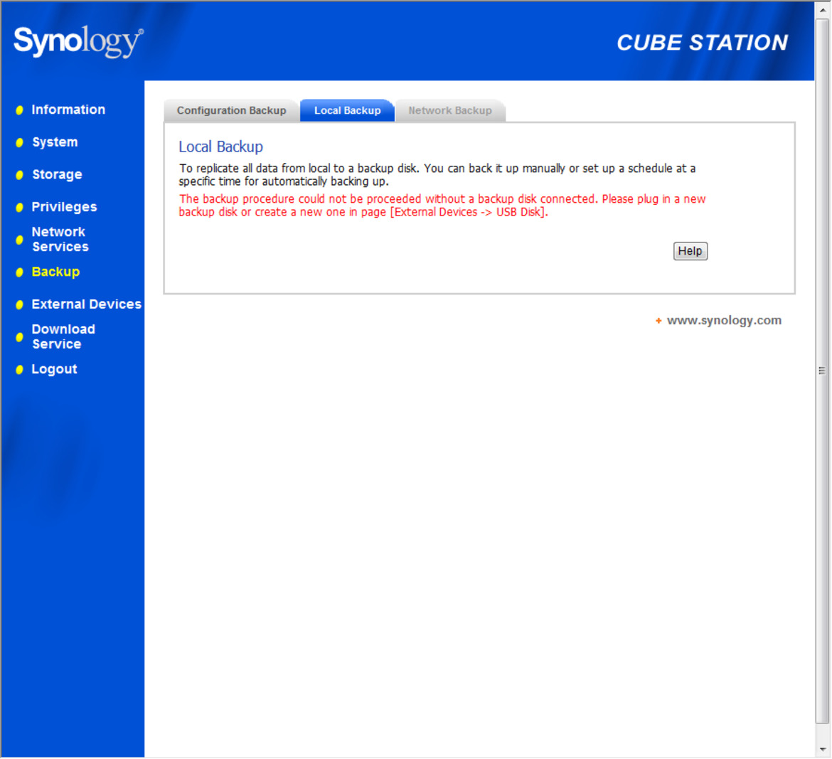 Synology Cube Station CS407 - Do-It-Yourself NAS