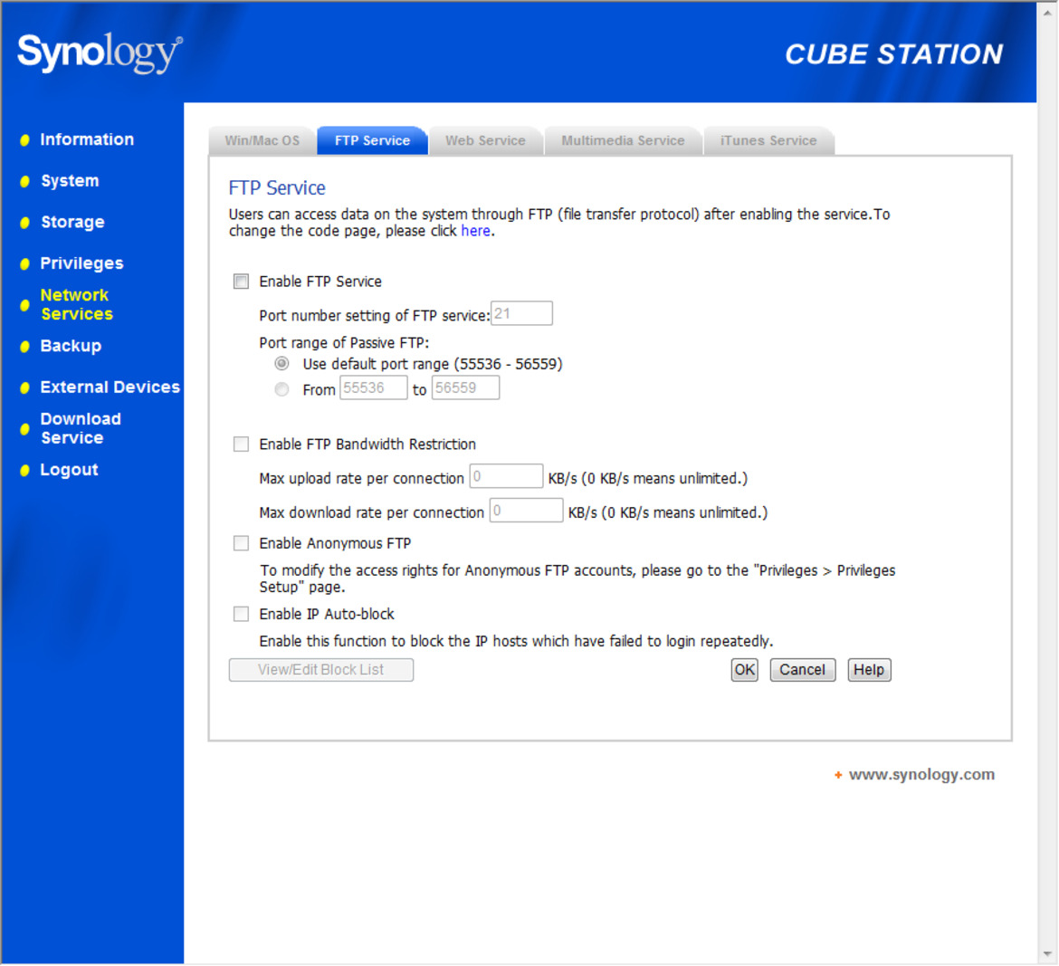 Synology Cube Station CS407 - Do-It-Yourself NAS