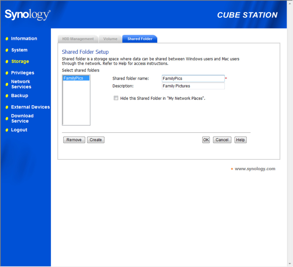 Synology Cube Station CS407 - Do-It-Yourself NAS