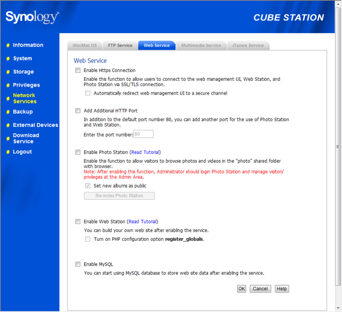 Synology Cube Station CS407 - Do-It-Yourself NAS