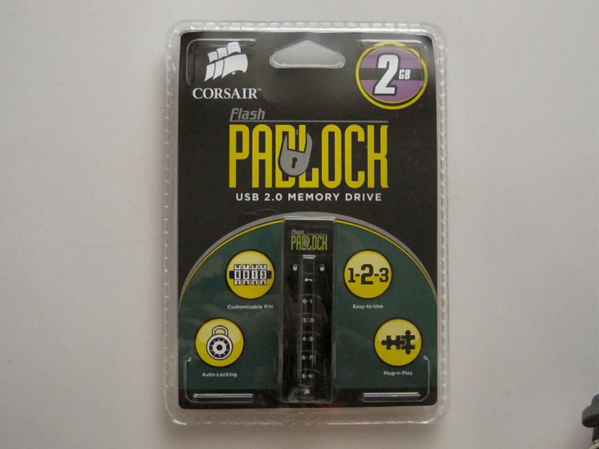 Corsair Flash Padlock USB Drive