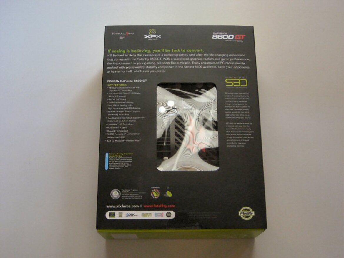 XFX GeForce 8600 GT Fatal1ty