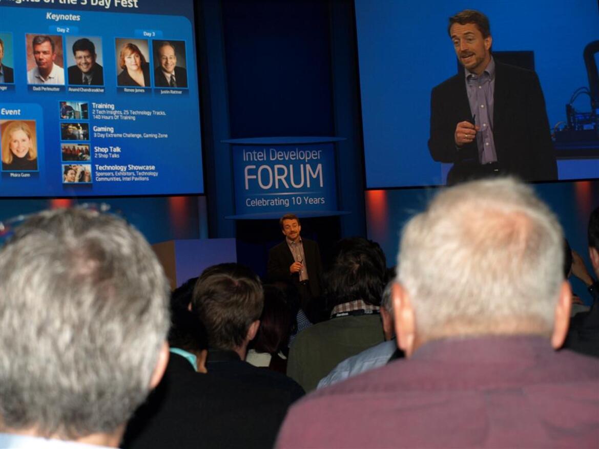IDF Day 1: Paul Otellini's Keynote