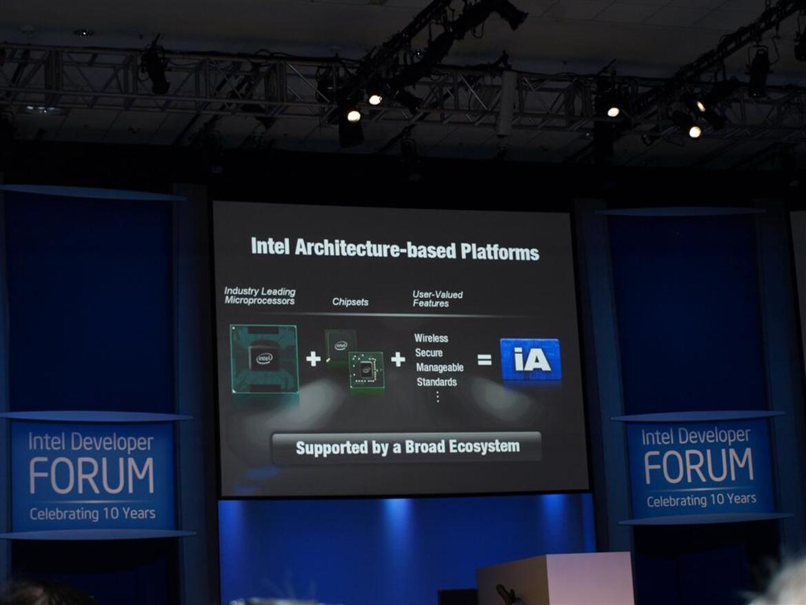 IDF Day 1: Paul Otellini's Keynote