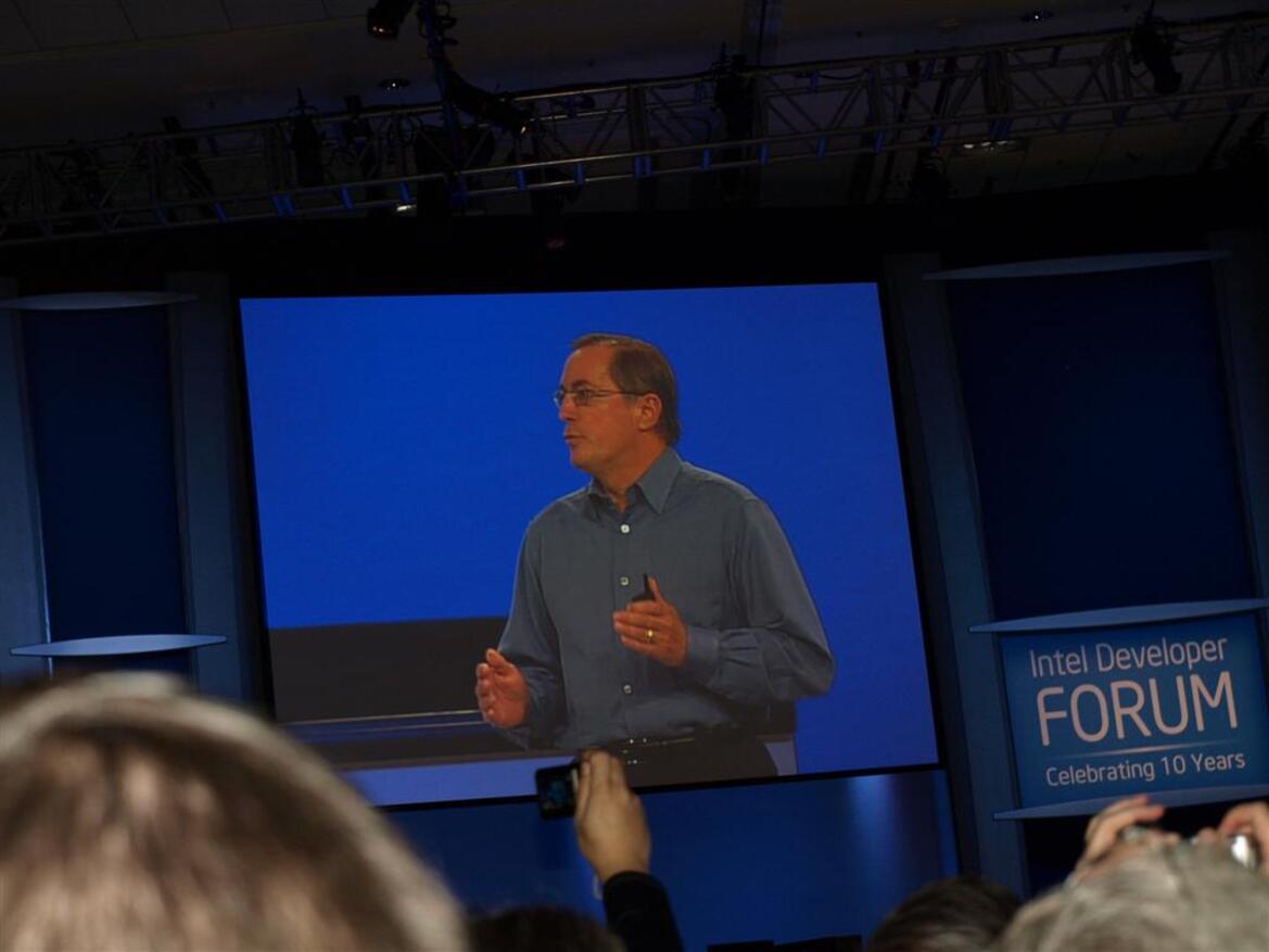 IDF Day 1: Paul Otellini's Keynote