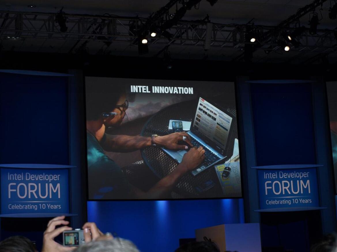 IDF Day 1: Paul Otellini's Keynote