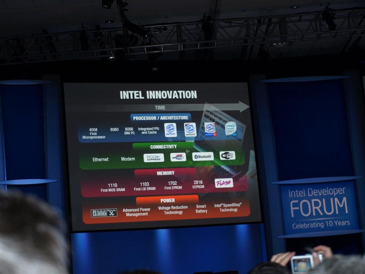 IDF Day 1: Paul Otellini's Keynote