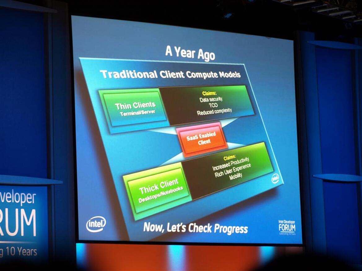 IDF Day 1: Gordon Moore, Gelsinger's Keynote