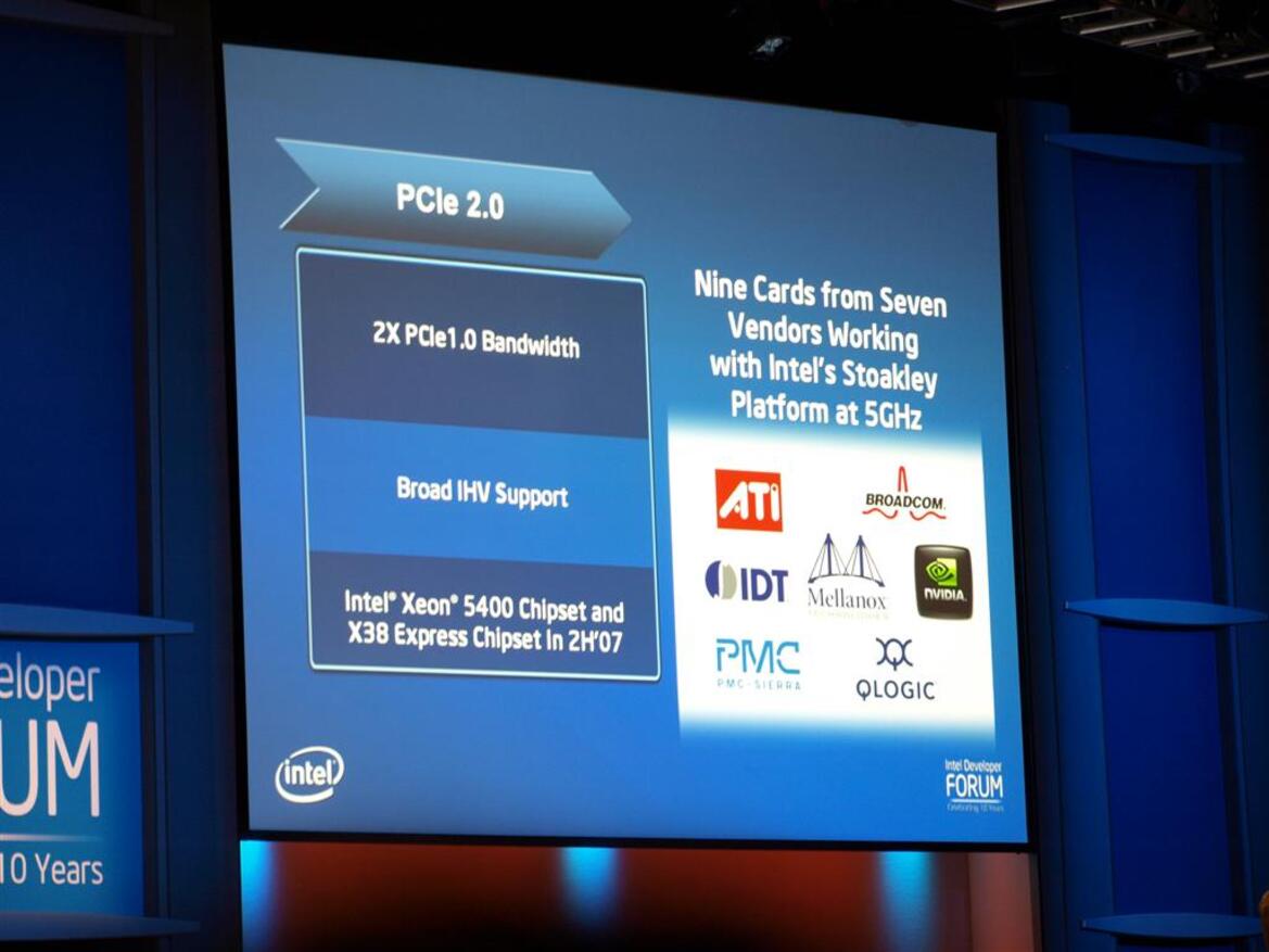 IDF Day 1: Gordon Moore, Gelsinger's Keynote
