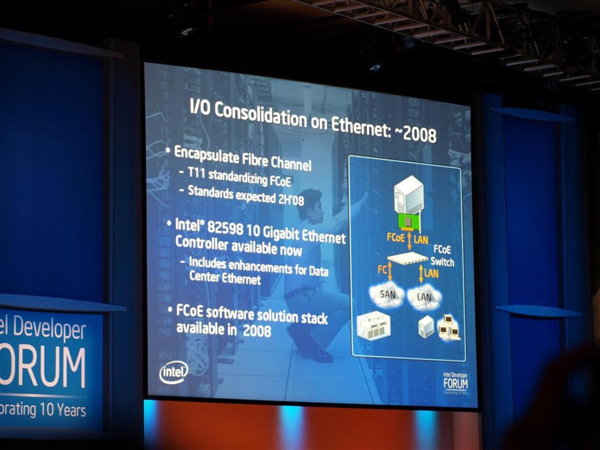 IDF Day 1: Gordon Moore, Gelsinger's Keynote