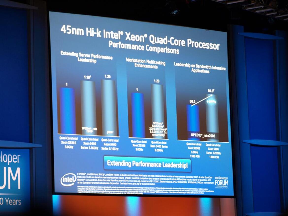 IDF Day 1: Gordon Moore, Gelsinger's Keynote