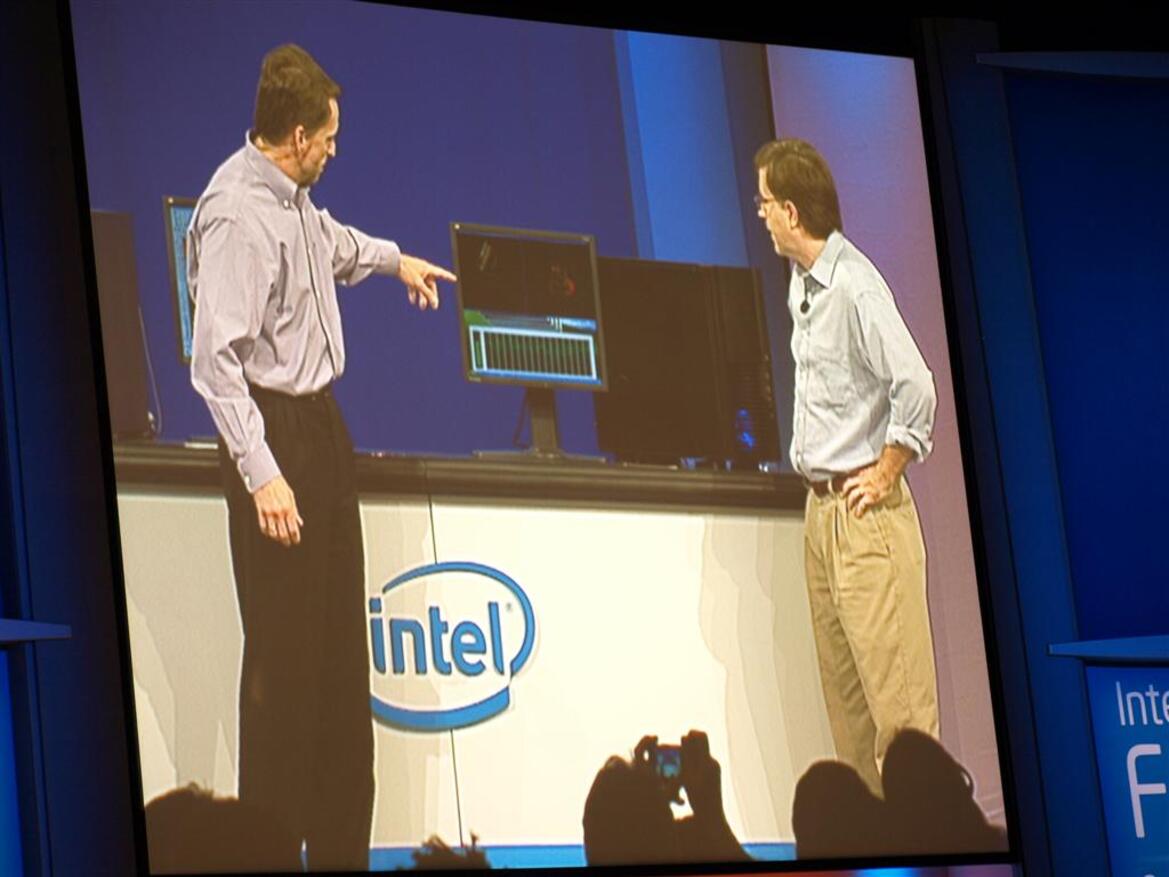 IDF Day 1: Gordon Moore, Gelsinger's Keynote