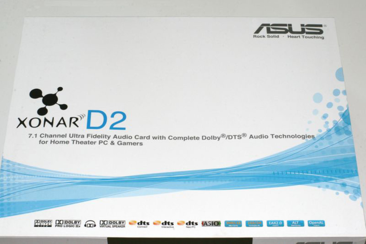 ASUS Xonar D2 Ultra Fidelity 7.1 PCI Sound Card