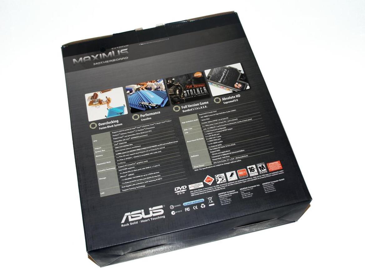 Asus Maximus Extreme and P5E3 Premium