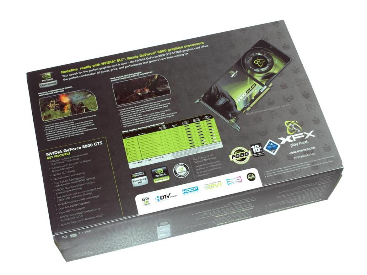 NVIDIA GeForce 8800 GTS Refresh: Asus and XFX