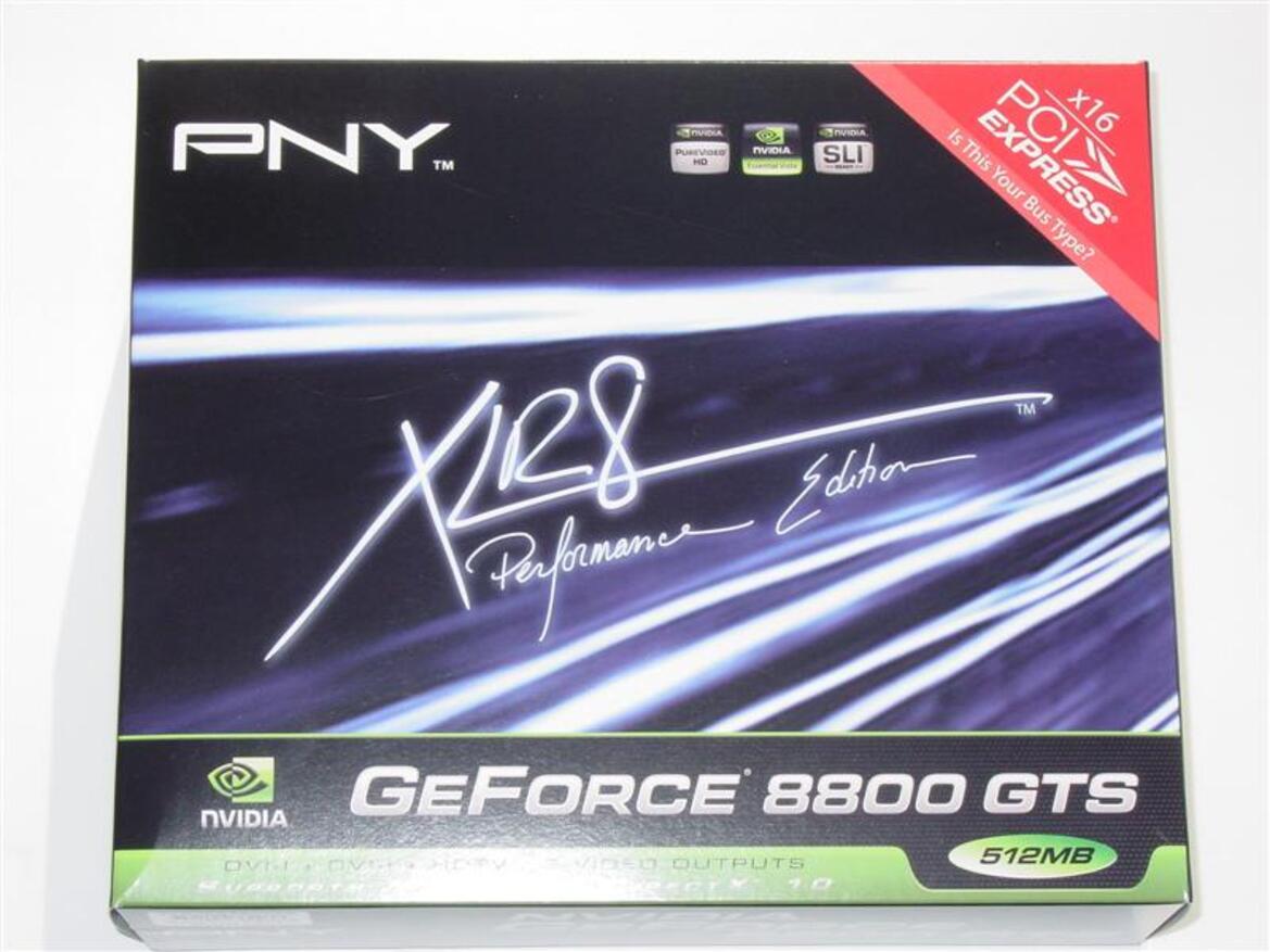 PNY XLR8 GeForce 8800 GTS 512MB PCIe 2.0 Graphics Card