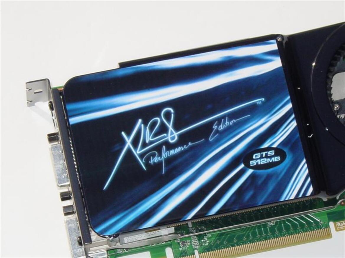 PNY XLR8 GeForce 8800 GTS 512MB PCIe 2.0 Graphics Card