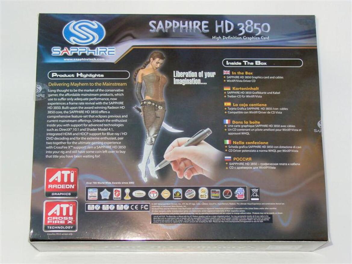 Sapphire's Ultimate HD 3850 and Atomic HD 3870