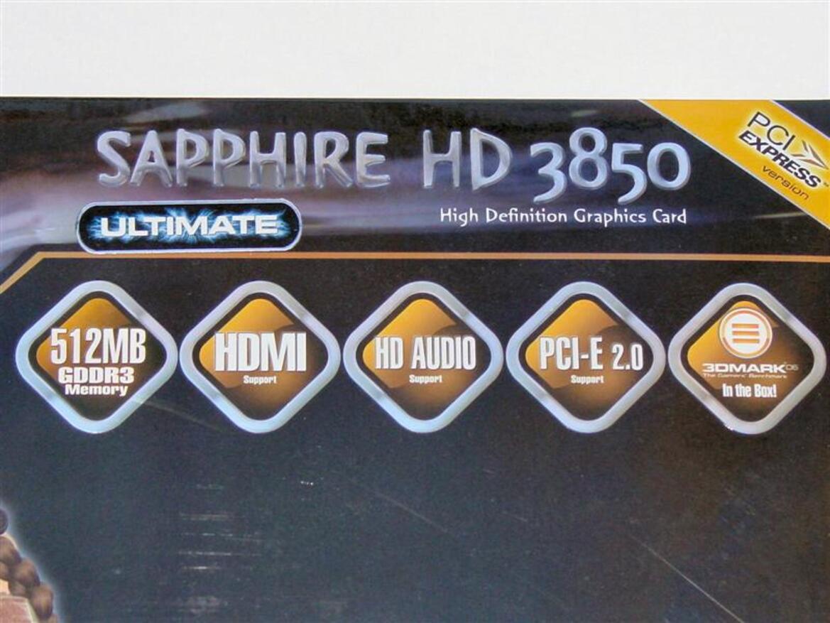Sapphire's Ultimate HD 3850 and Atomic HD 3870