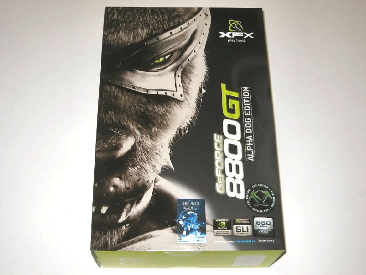 XFX 8800 GT 256MB XXX Alpha Dog Edition