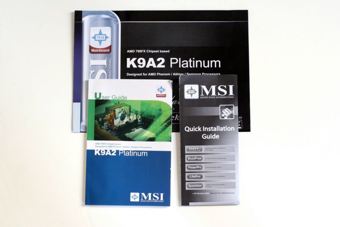 MSI K9A2 Platinum AMD 790FX Motherboard
