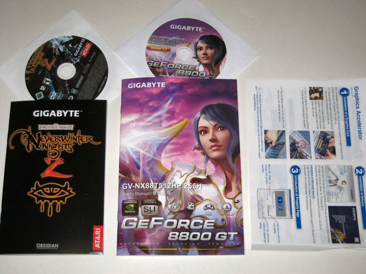 Gigabyte GeForce 8800 GT GV-NX88T512HP