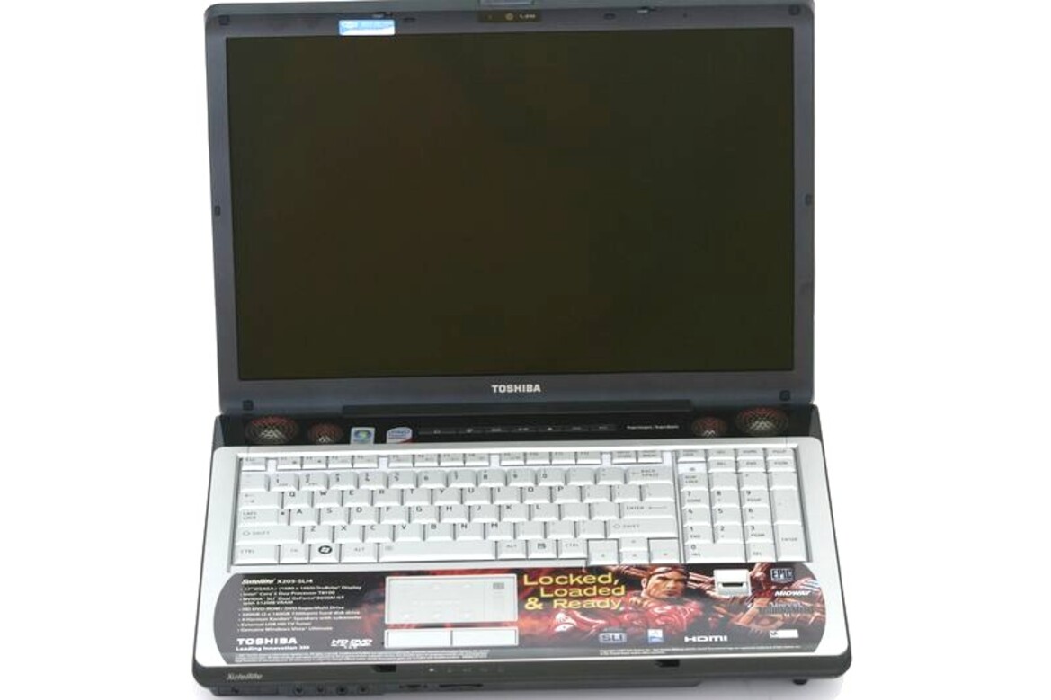 Toshiba Satellite X205 SLI4 Gaming Notebook