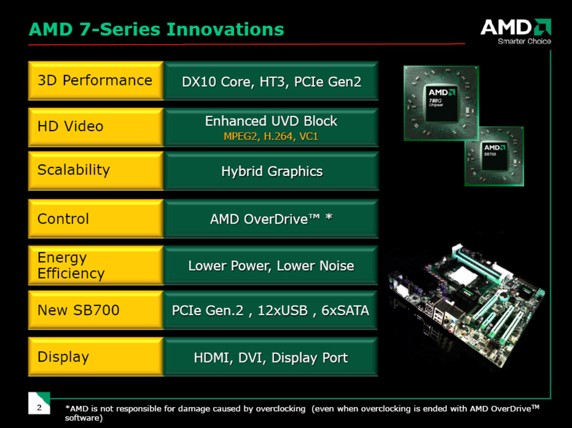 AMD 780G Chipset and Athlon X2 4850e Preview 