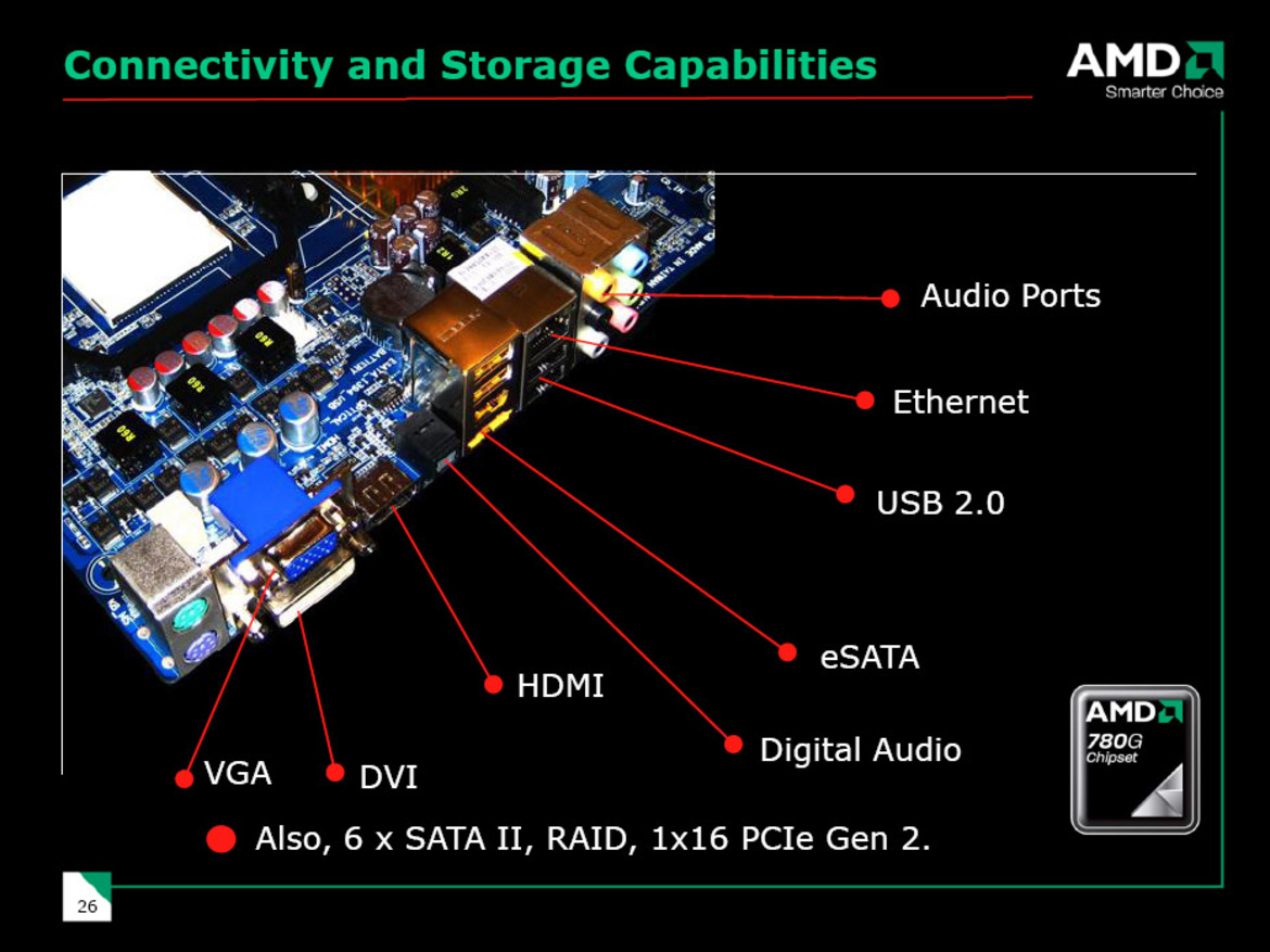 AMD 780G Chipset and Athlon X2 4850e Preview 