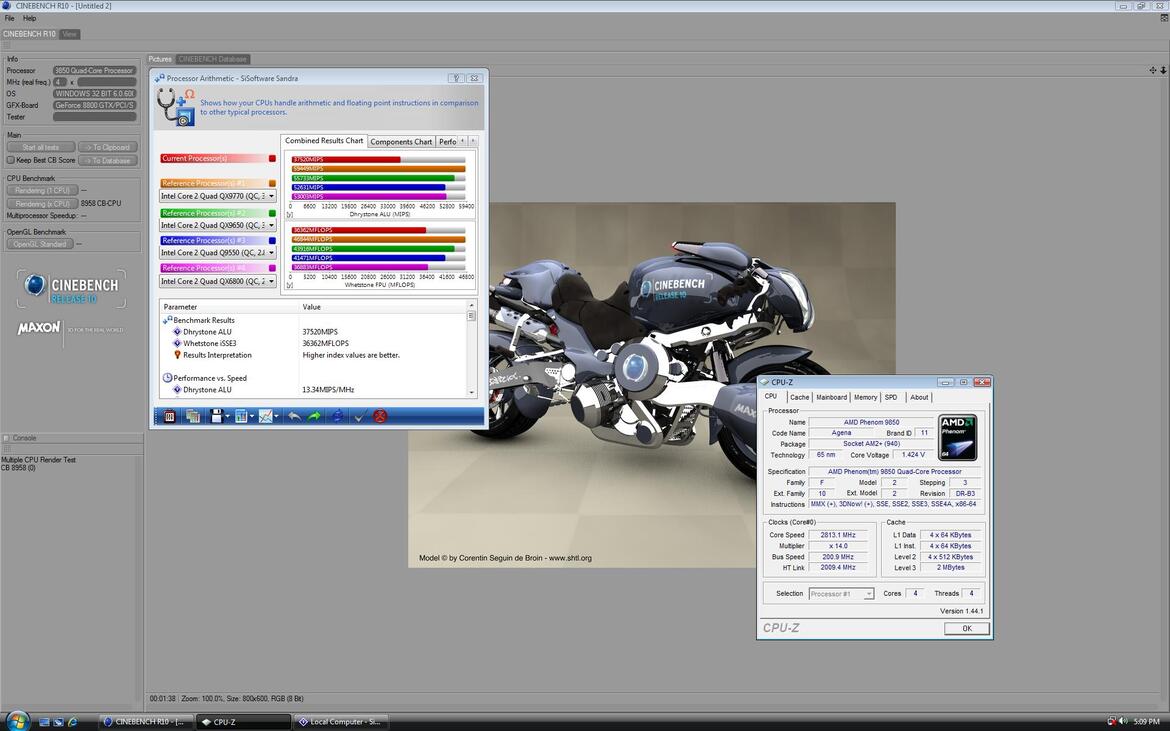 AMD Phenom X4 9850 B3 Revision