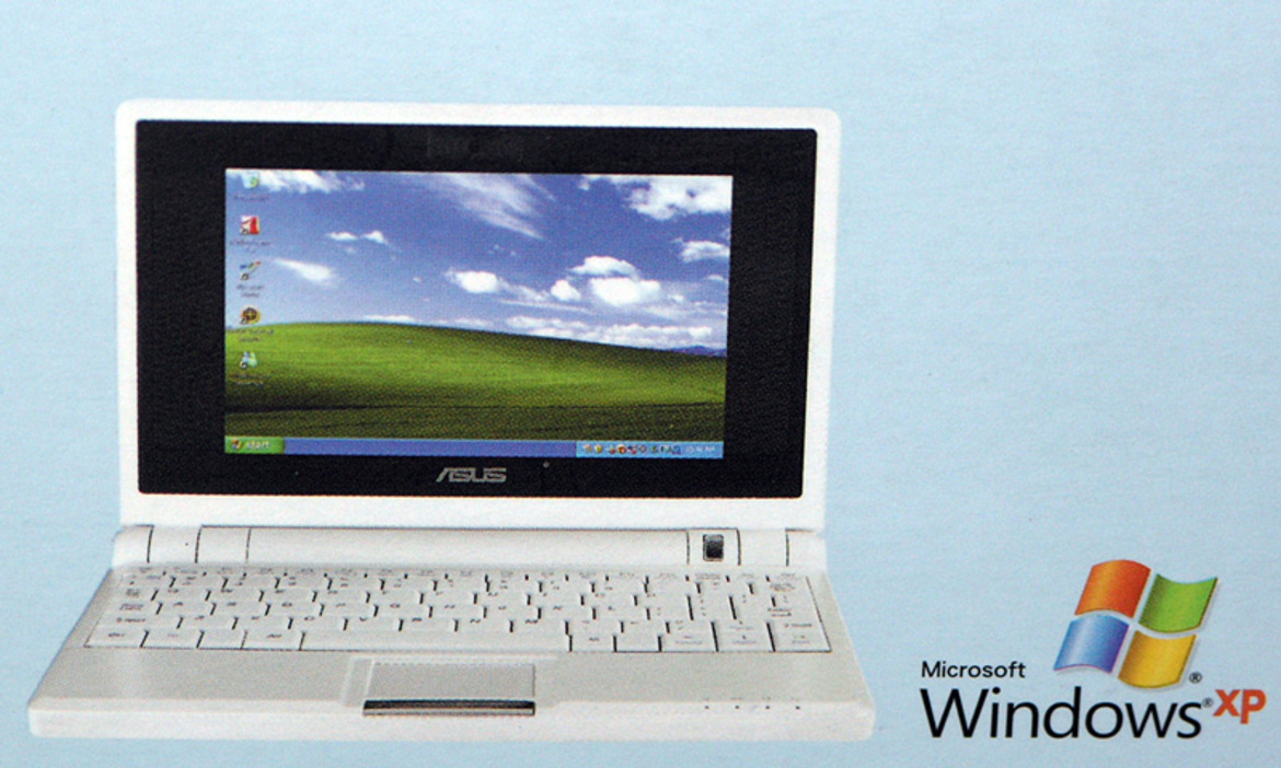 Asus Eee PC 4G-X, Windows XP Unboxing Preview