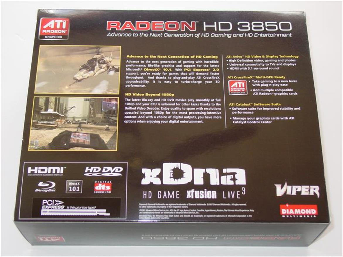 Diamond Viper Radeon HD 3850 512MB Ruby Edition