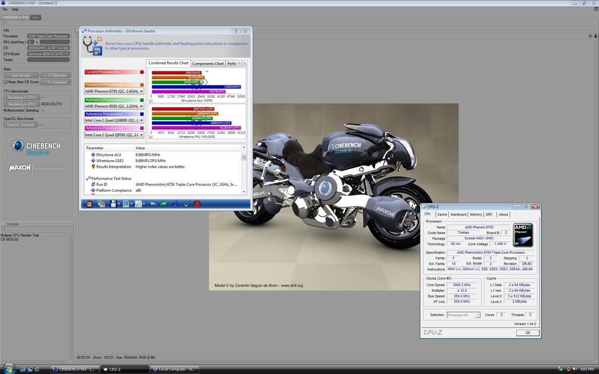 AMD Phenom X3 8750 Tri-Core Processor
