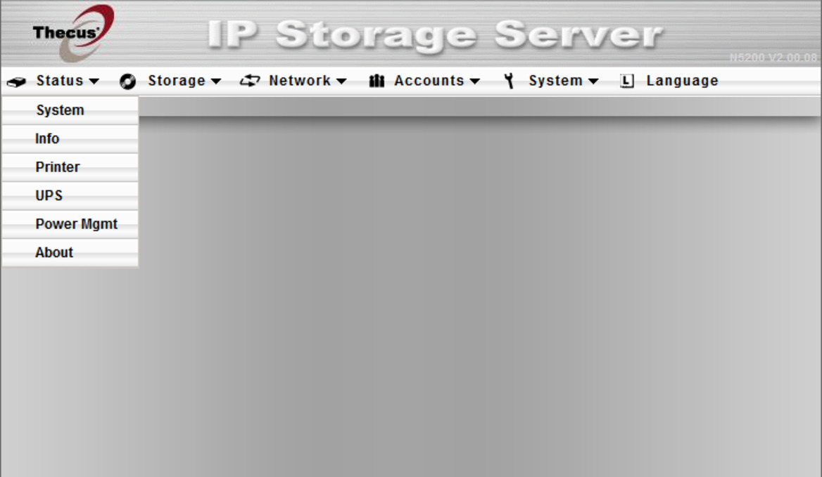 Thecus N5200BR NAS Server