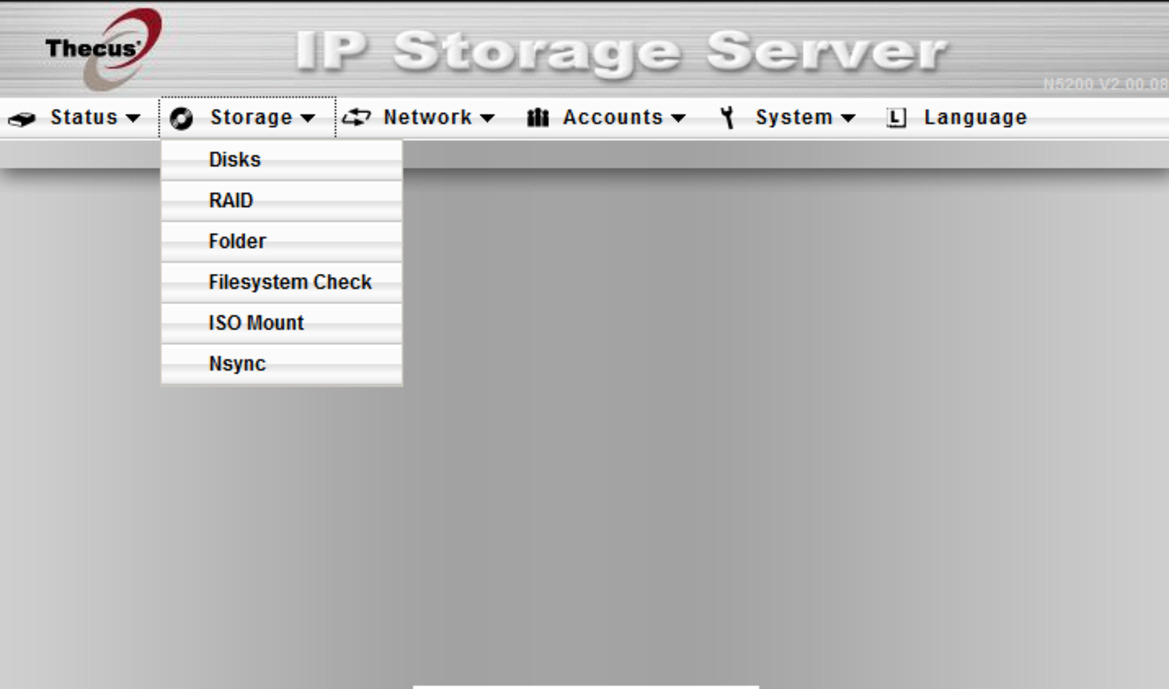 Thecus N5200BR NAS Server