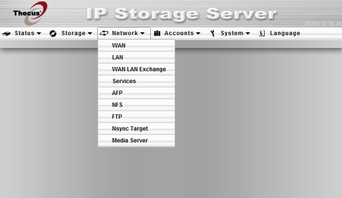 Thecus N5200BR NAS Server