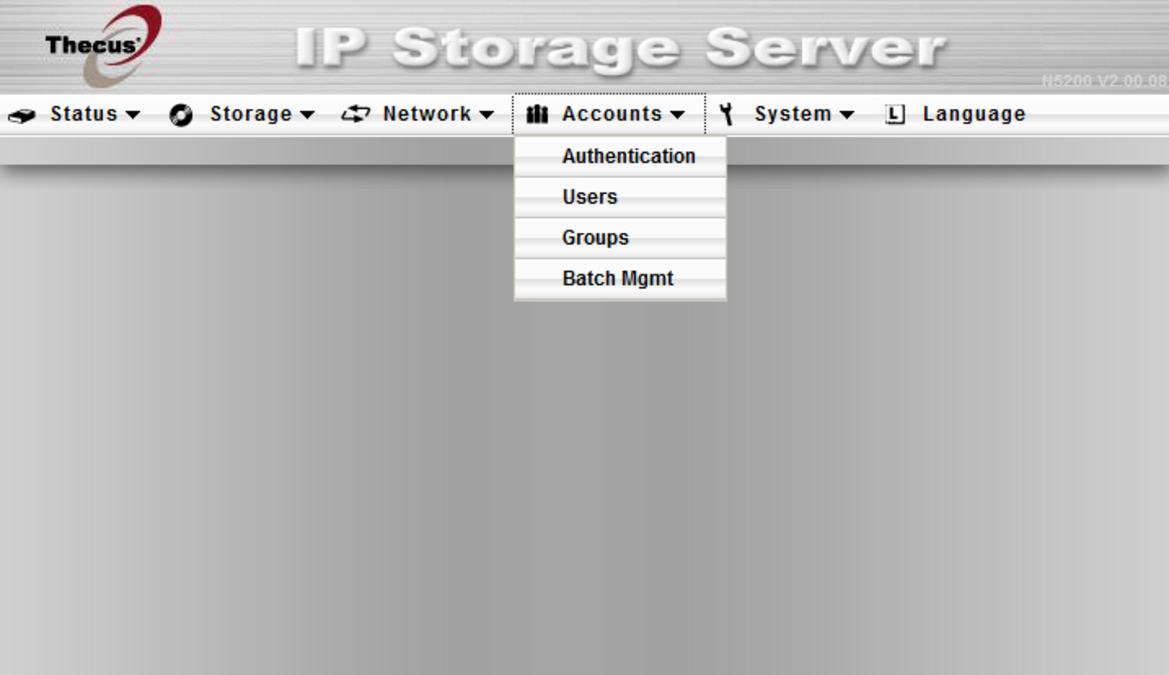 Thecus N5200BR NAS Server