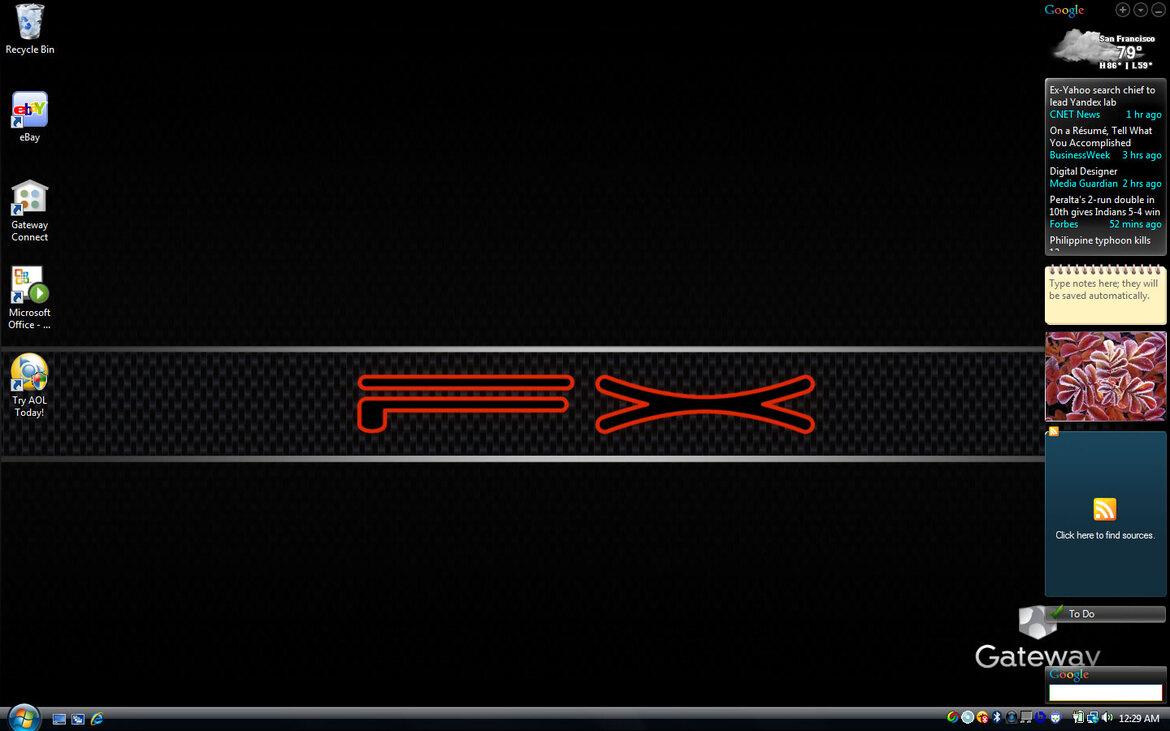 Gateway P-6831FX Gaming Notebook