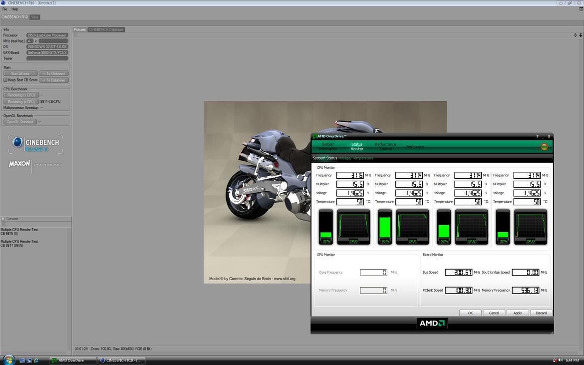 AMD Phenom X4 9350e and 9950 BE Debut