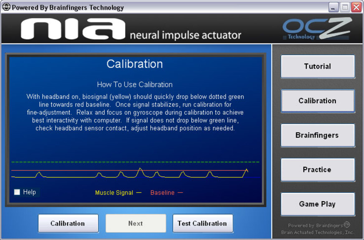 OCZ NIA Brain-Computer Interface