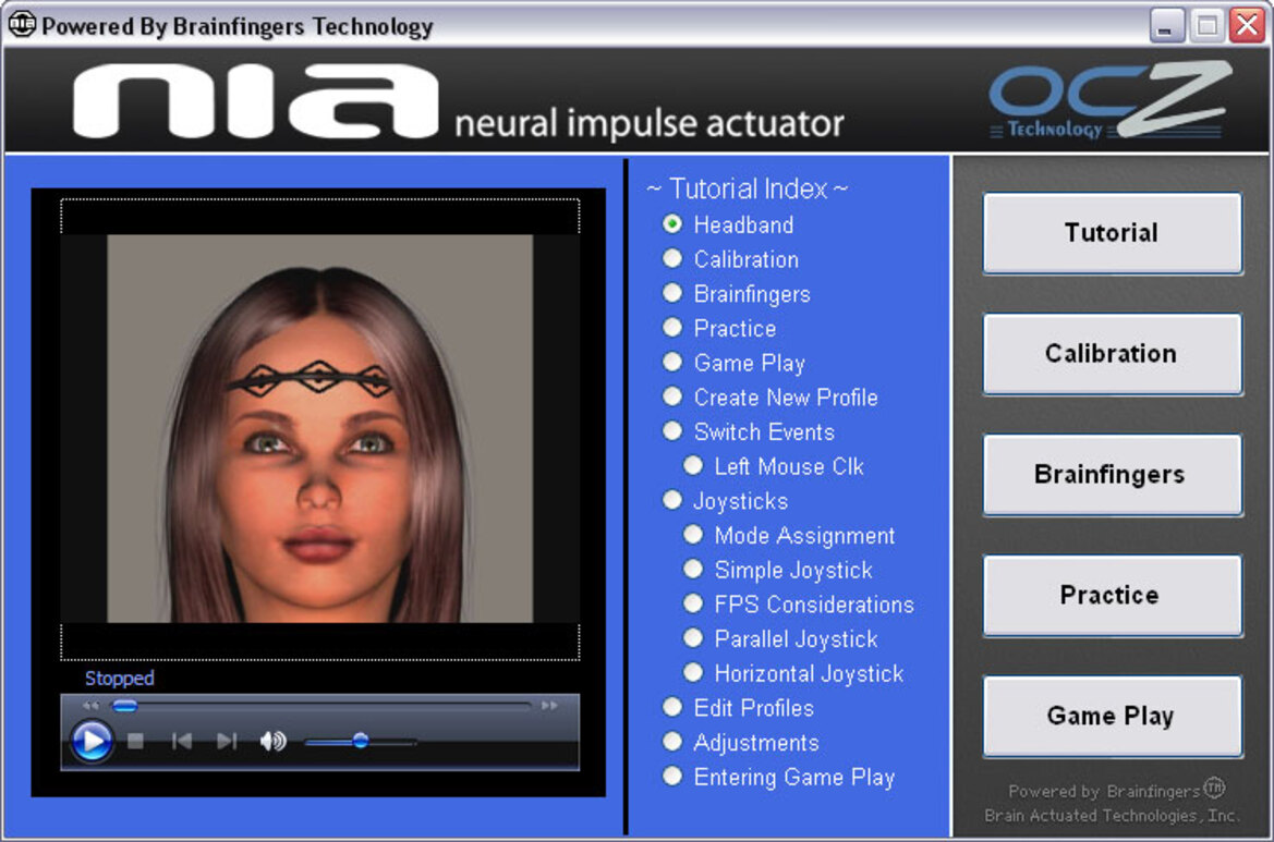 OCZ NIA Brain-Computer Interface