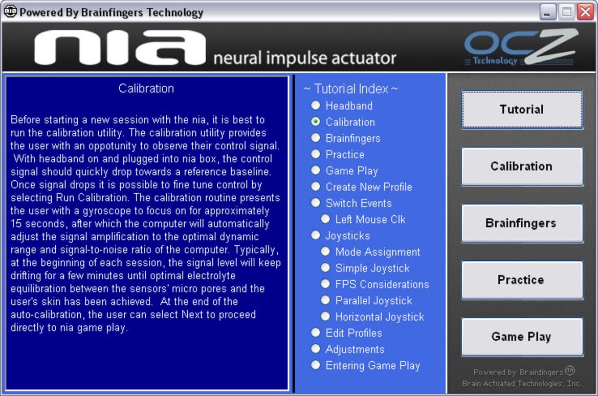 OCZ NIA Brain-Computer Interface