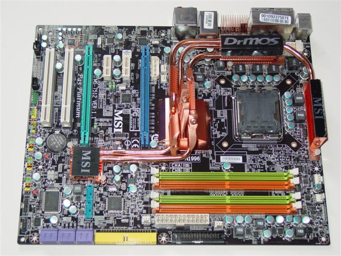 MSI P45 Platinum and Diamond Motherboards