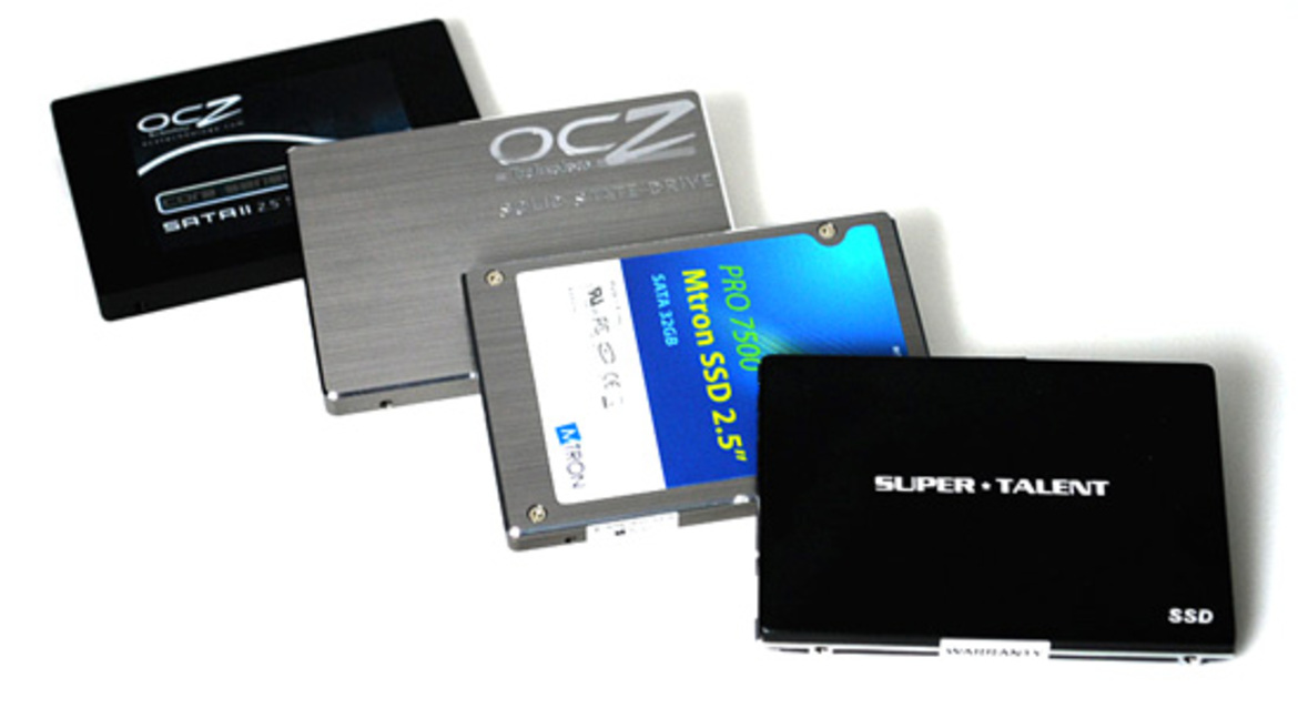 Four-Way SSD Round-Up, OCZ, Super Talent, Mtron